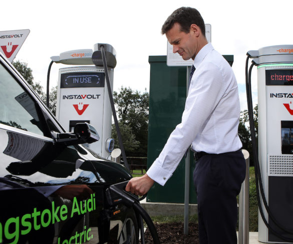 Shell forecourt debuts new rapid chargers
