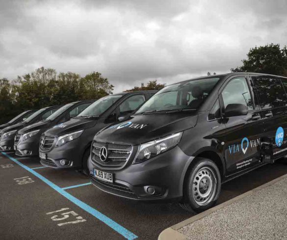 ViaVan introduces ‘UK first’ fully electric on-demand shared ride service