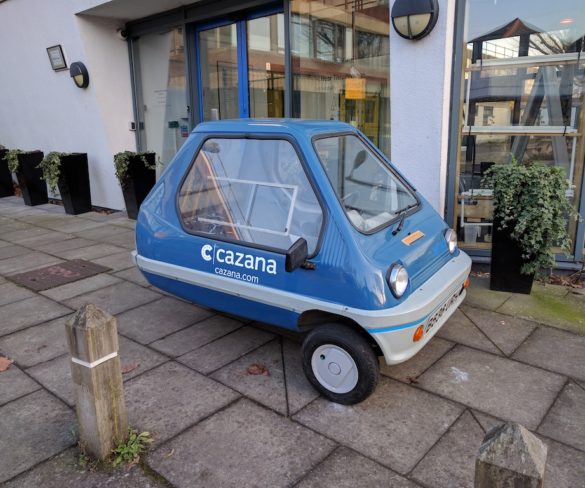 Cazana’s microcar takes on epic road trip for charity challenge 