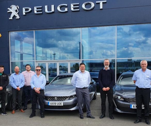 Peugeot 508 makes the grade for Maxxis Tyres field sales team