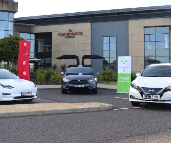 Glenmorangie drivers shown benefits of EVs at Grosvenor Leasing