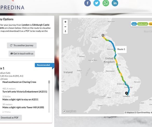 Cut risks for Christmas travel with new AI-based safety planning tool