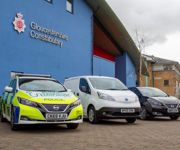 One in five vehicles at Gloucestershire Police now electric