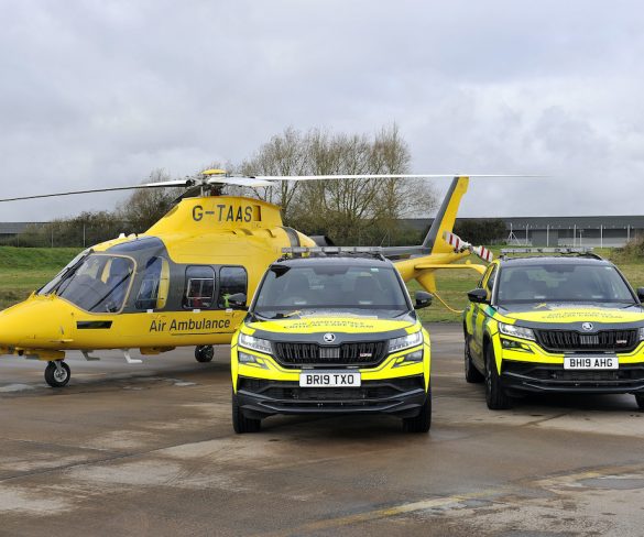 Škoda Kodiaq vRS provides rapid response for Air Ambulance Service fleet
