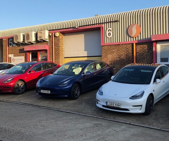 Sharpfibre goes all-electric with Tesla fleet