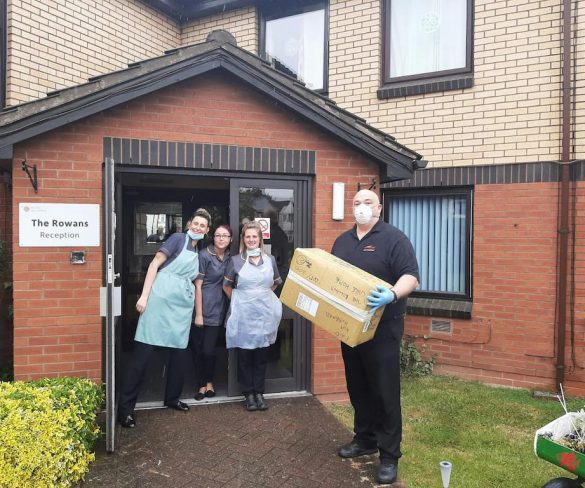 Autoglass donates PPE to care homes and hospices