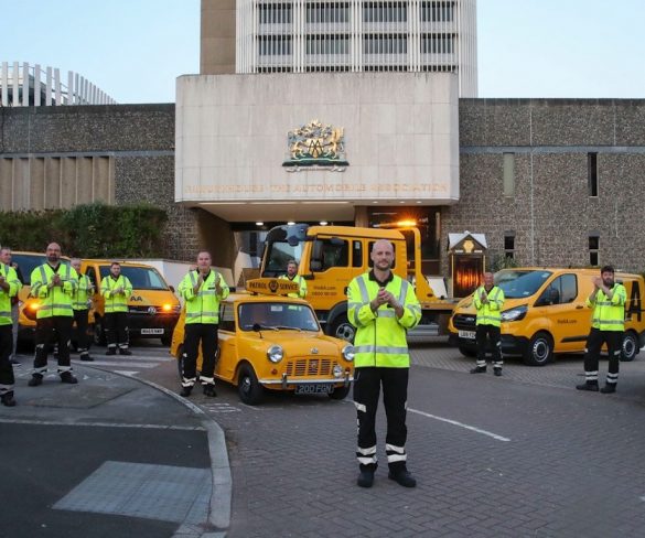 Free AA breakdown service rescues 100 NHS workers a day