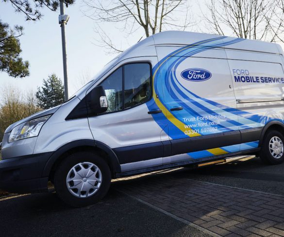 TrustFord mobile van fleet brings support to NHS workers