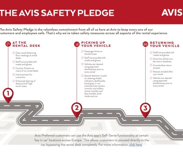 Avis launches new Safety Pledge