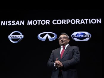 Nissan's chief operating officer and chief performance officer, Ashwani Gupta