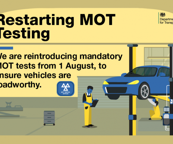 Mandatory MOT testing resumes from start of August