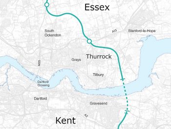 The proposed Lower Thames Crossing project will be a 14.3-mile, 70mph new road