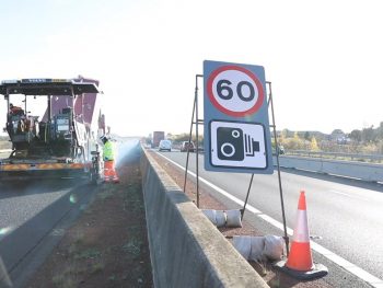 60mph was found to be safer than 50mph at motorway road work sites, while also retaining more compliance and reducing journey times