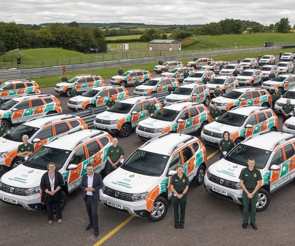 Dacia Duster chosen by South Central Ambulance Service fleet