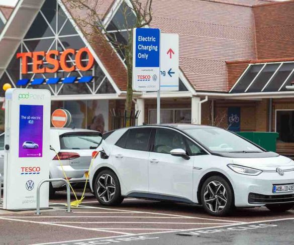 Major milestone in Tesco EV charge point rollout