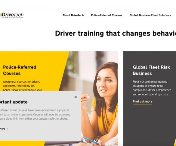 DriveTech promotes global driver risk focus with redesigned website