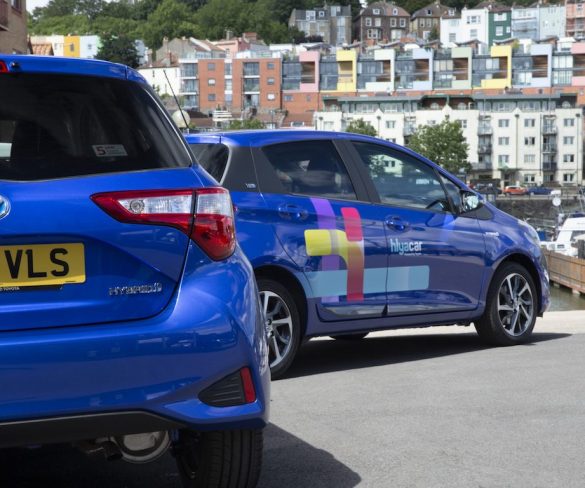 Toyota Yaris Hybrids join Bristol car sharing scheme