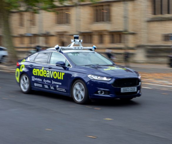 Autonomous Ford Mondeos take to roads in Oxford