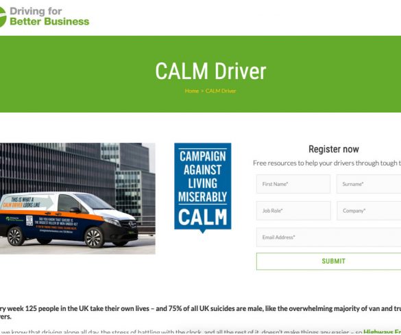 Free mental health resources to support van drivers in pandemic