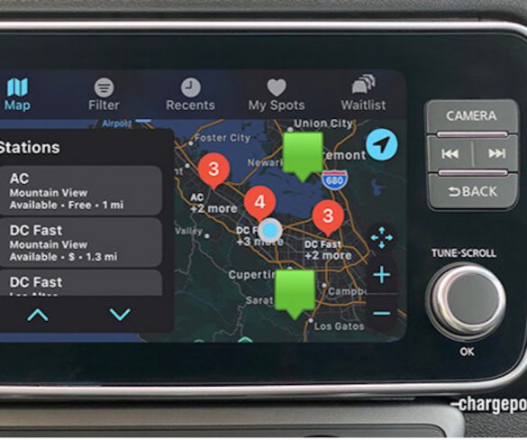 ChargePoint data now integrated with Apple CarPlay