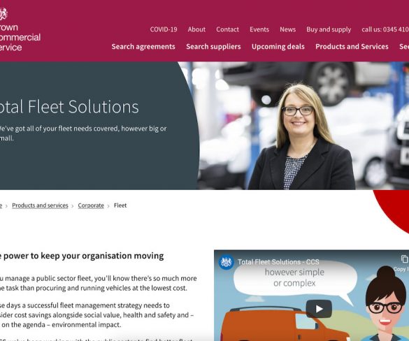 Crown Commercial Service develops ‘one-stop shop’ for public sector fleet support