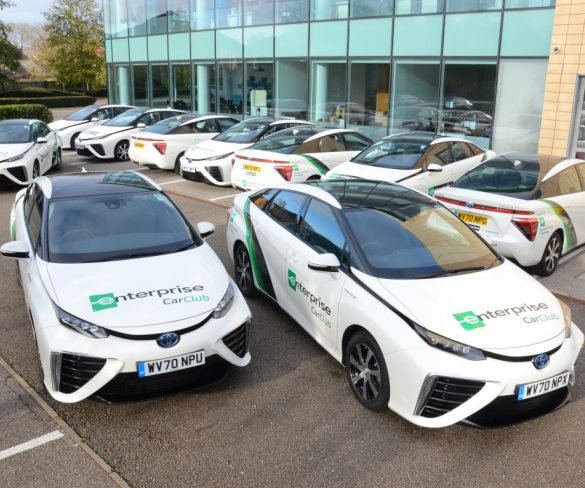 Enterprise adds 17 Toyota hydrogen cars to UK fleet