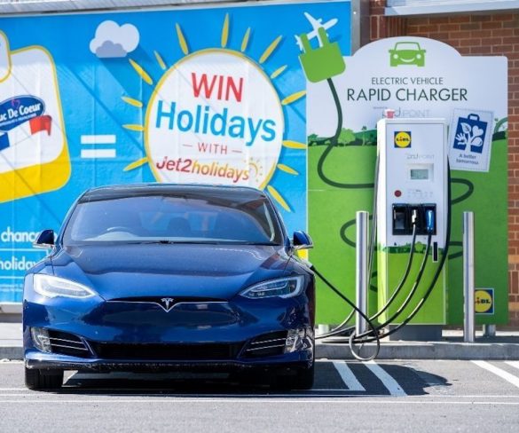 Lidl reaches 100th rapid charger milestone