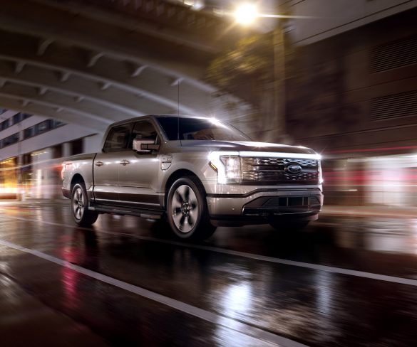 Ford reveals 563hp F-150 Lightning electric pickup truck