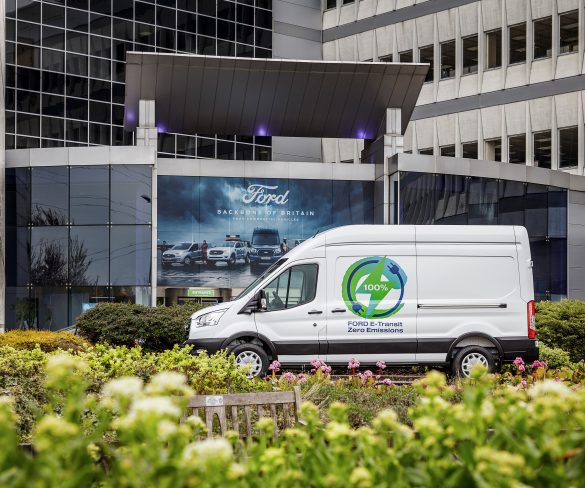Ford’s fully electric E-Transit van to start fleet trials in Europe