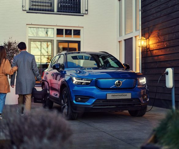 Volvo partners with NewMotion to support drivers with home charging