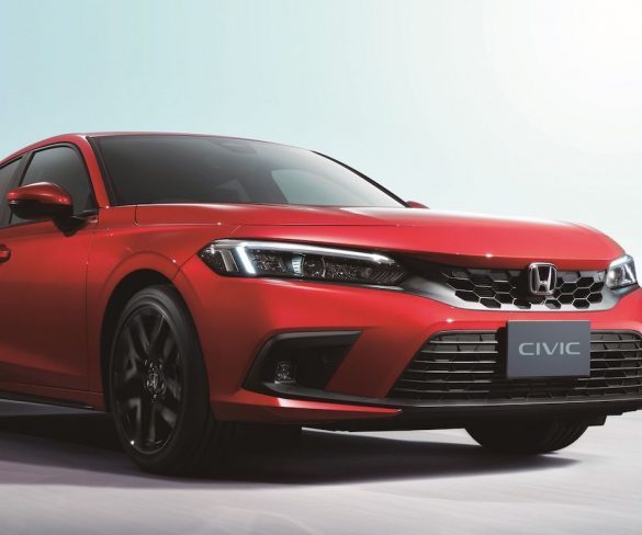 Honda reveals first images of new hybrid-only Civic hatchback