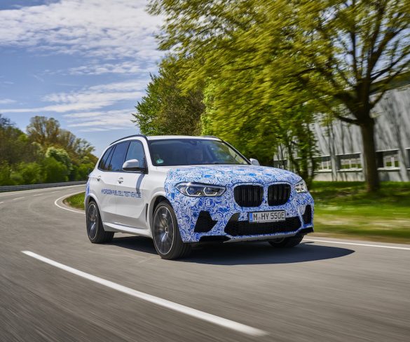 BMW starts on-road testing of i Hydrogen Next SUV