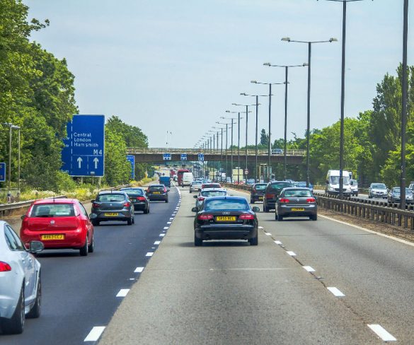 UK road traffic back at pre-Covid levels