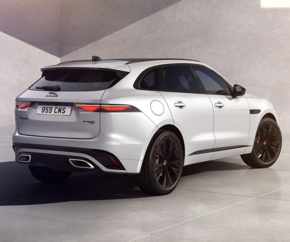 Jaguar F-PACE gets R-Dynamic Black model and enhanced technology