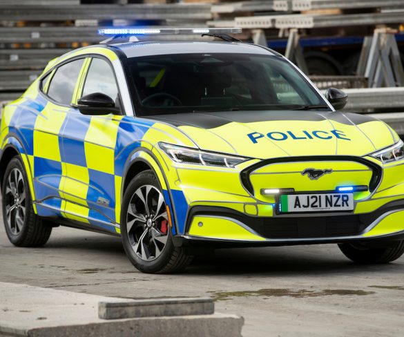 Ford builds Mustang Mach-E police concept