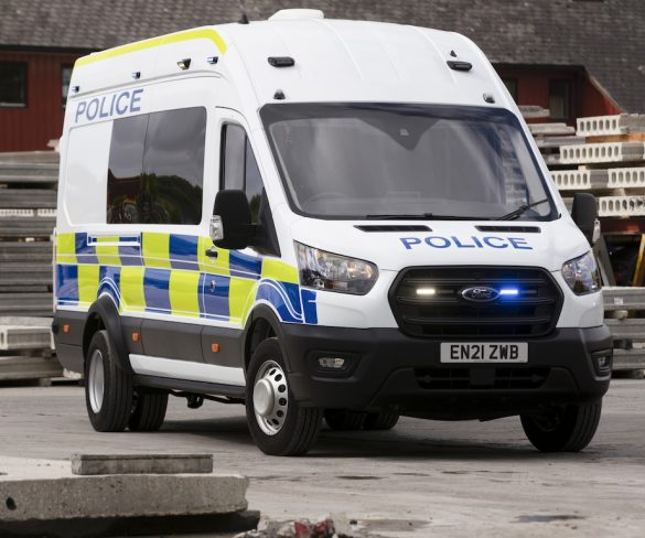Ford’s 5.0-tonne Transit scores crucial role as police riot van