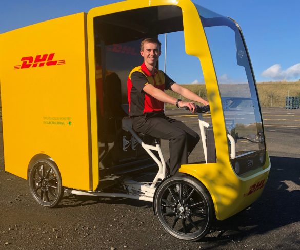DHL trials eCargo bike for home delivery service