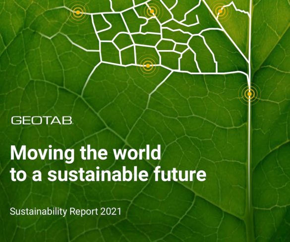 Geotab charts path to net-zero in first-ever sustainability report