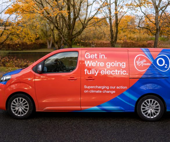 Virgin Media O2 rolls out electric vans with charging infrastructure pledge