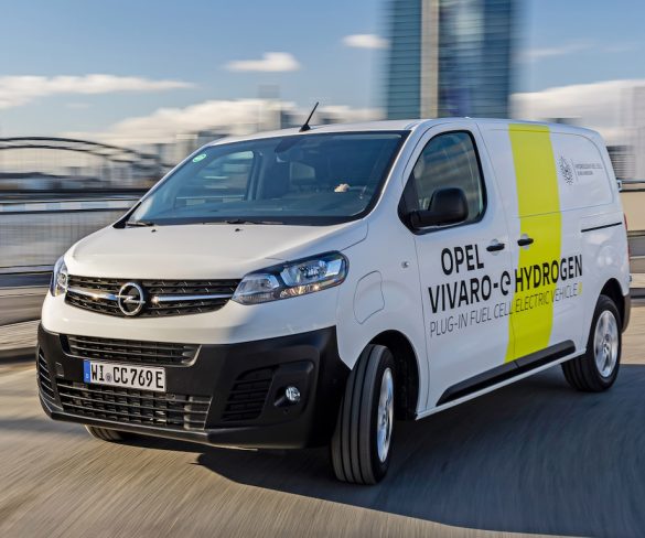 First-ever Vivaro-e hydrogen van goes on fleet with Miele