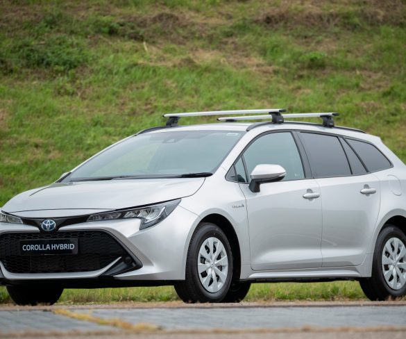 Hybrid Toyota Corolla Commercial van now on sale