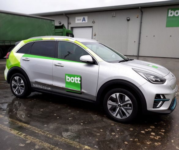 Bott deploys first fully electric cars