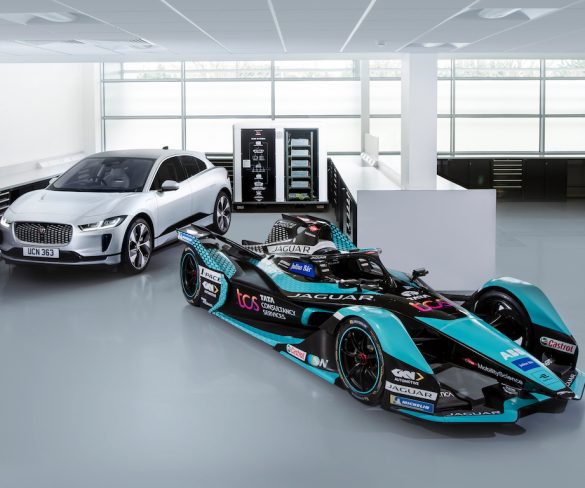 Jaguar Land Rover reuses I-Pace batteries for portable energy storage unit 
