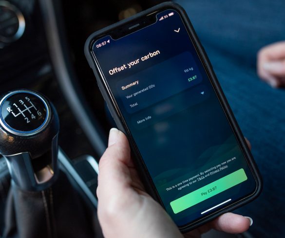 New smartphone app to offset tailpipe carbon emissions in real-time