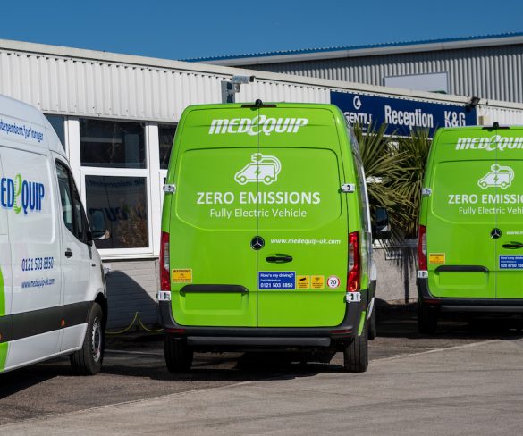 Medequip rolls out electric Mercedes eSprinter vans on service and delivery fleet
