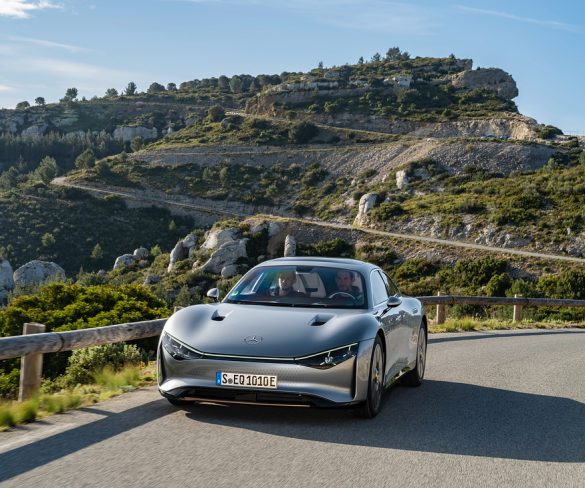 Mercedes-Benz Vision EQXX demonstrates 620-mile range in first road trip
