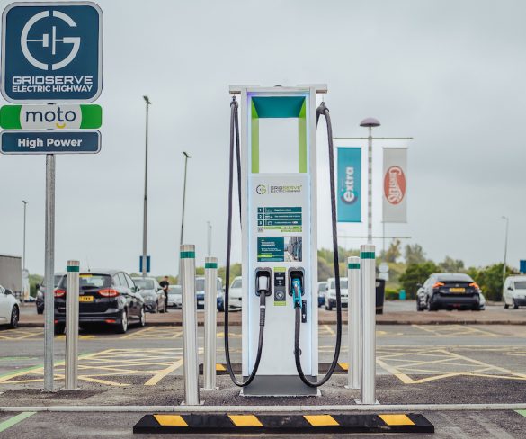 Gridserve opens ultra-rapid charging super hub at Moto Thurrock