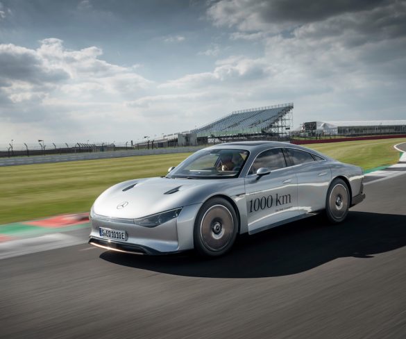 Mercedes-Benz Vision EQXX breaks own electric record with 747-mile drive