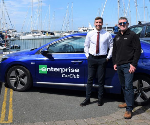 New car club launches at Yarmouth Harbour