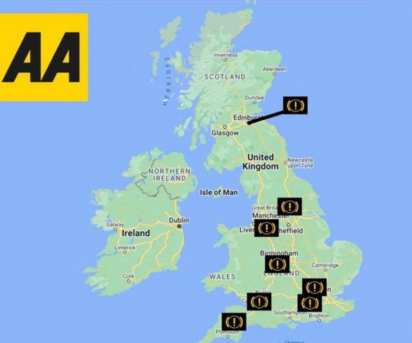 Amber Traffic Warning for 15 million bank holiday trips – AA